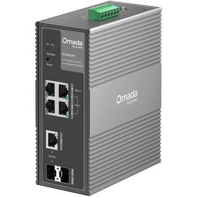 TP-Link IES206GPP Omada průmyslový Easy PoE Switch