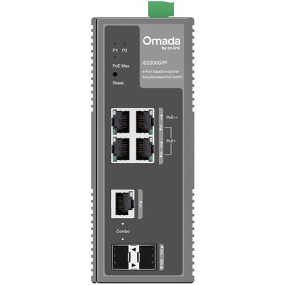 TP-Link IES206GPP Omada průmyslový Easy PoE Switch