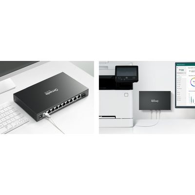 TP-Link ES210GP Omada průmyslový Easy PoE Switch