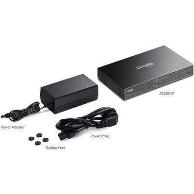 TP-Link ES210GP Omada průmyslový Easy PoE Switch
