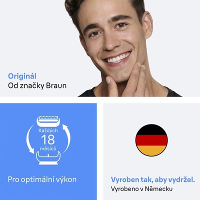 Braun SERIES 3+ CombiPack 32B Náhradní hlavice