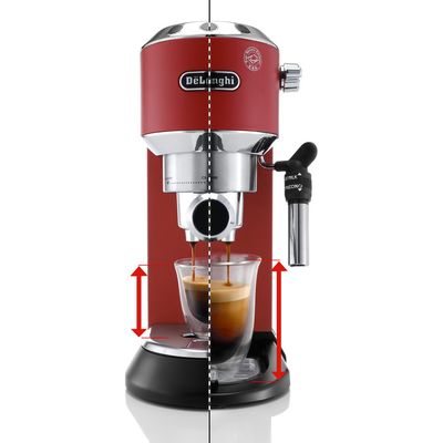 DeLonghi EC 685.R Pákové espresso, červená