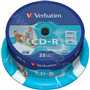 Verbatim CD-R Printable 700MB 52x cake 25 ks