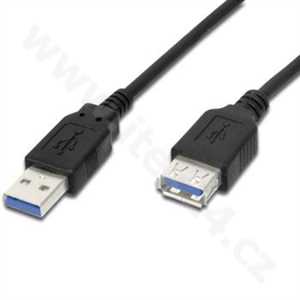 Kabel USB 3.0 Super-speed 5Gbps A-A prodlužovací 9pin 3m