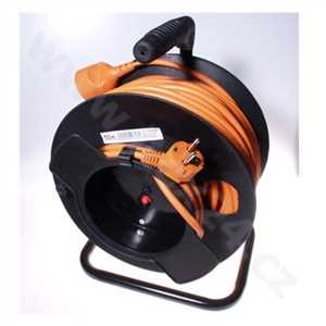 Prodlužovací kabel 230V 50m buben, průřez vodiče 3x1,5mm2