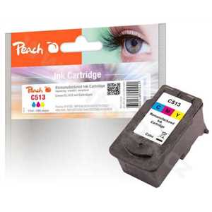 Peach C513 barevná kompatibilní s Canon CL-513