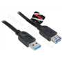AKASA kabel USB 3.0 USB-A 1.5m prodlužovací (A-M/A-F)