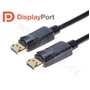 DisplayPort 1.2 přípojný kabel M/M, zlacené konektory, 2m