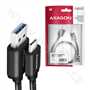 AXAGON BUCM3-AM10AB, SPEED kabel USB-C <-> USB-A, 1m, černý
