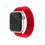 Elastický nylonový řemínek FIXED Nylon Strap pro Apple Watch 42/44/45mm, velikost L, červený