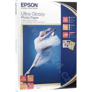 Epson Paper Ultra Glossy Photo 13x18 (50 listů), 300g/m2