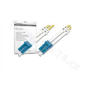 DIGITUS Fiber Optic Patch Cord, LC to LC Singlemode 09/125 µ, Duplex Length 3m