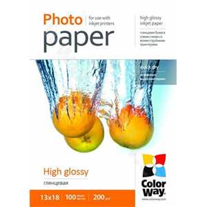 ColorWay fotopapír/ high glossy 200g/m2, 13x18 / 100 ks