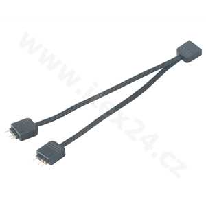 AKASA RGB LED kabel-splitter adresovatelný 12cm