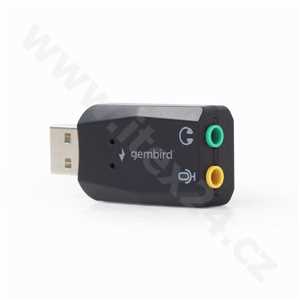 Gembird USB zvuková karta Virtus Plus