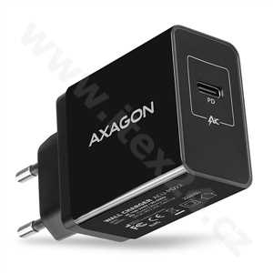 AXAGON ACU-PD22, PD nabíječka do sítě, 1x USB-C port