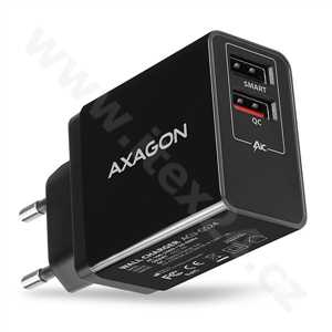 AXAGON ACU-QS24, duální nabíječka do sítě