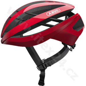 Abus Aventor Racing Red vel.L(57-61cm)