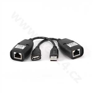 Gembird USB (LAN) aktivní prodlužka (UAE-30M)