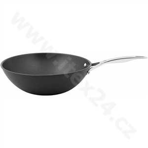 Ballarini Alba pánev wok s rukojetí 30 cm černý, nepř.povrch