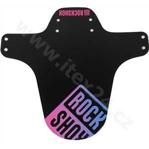 Blatník RockShox MTB černý s Pink/Blue Fade potiskem