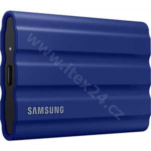 Samsung SSD T7 Shield 1TB modrý