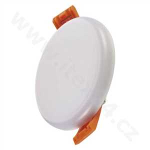 LED vestavné svítidlo VIXXO, kruhové, bílé, 6W neut. bíla, IP65