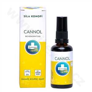 CANNOL BIO Konopný olej pro celé tělo 50ml