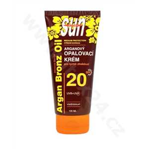 Sun Vital opalovací krém s BIO arganovým olejem SPF 20