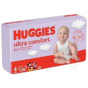 HUGGIES® Ultra Comfort Mega vel. 4 plenkové kalhotky 66ks