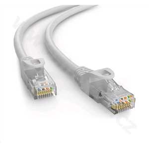 C-TECH kabel patchcord Cat6e, UTP, šedá, 0,25m
