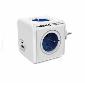 Cubenest PowerCube Original USB A+C PD 20 W Blue