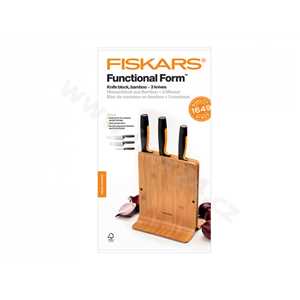 Fiskars Blok 3 nožů Functional Form