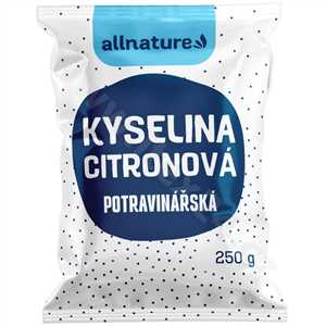 Allnature Kyselina citronová 250 g