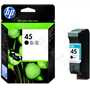 HP 45 Black (42ml) pro DJ 7xxC,8xx,11xx,6xx (51645AE) - originální