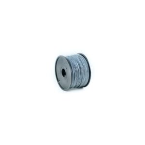 Gembird filament ABS 1.75mm 1kg, stříbrná