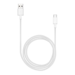 Huawei AP71 Original Quick Charger USB-C Datový Kabel 5A 1m White
