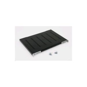 TRITON Police s perforací 19', 1U/750mm, nosnost 150kg, černá