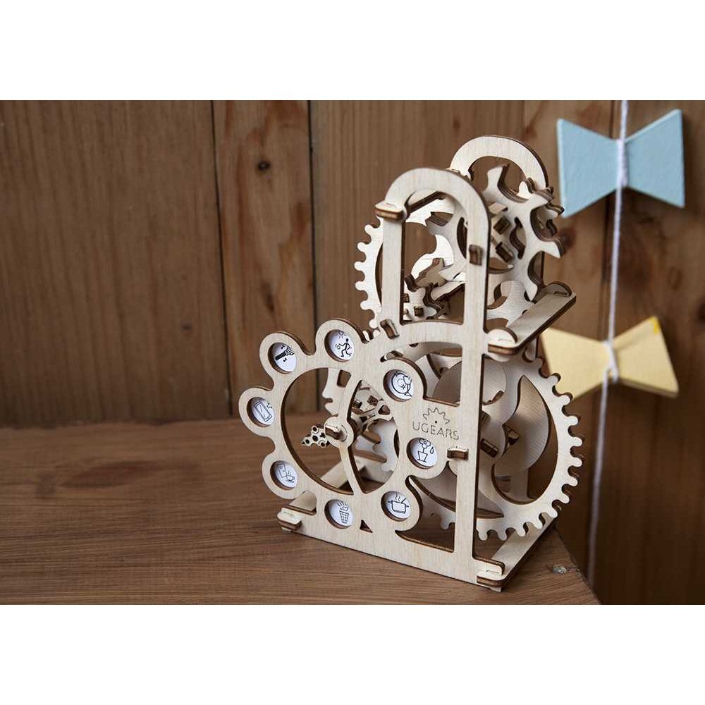 Ugears 3D dřevěné mechanické puzzle Dynamometr - Obrázek 2