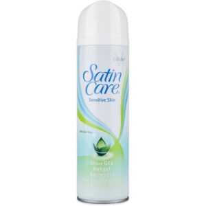 Gillette Satin Care Sensitive Gel na holení pro ženy, 200 ml