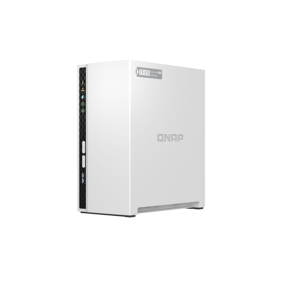 QNAP TS-233 4core 2,0GHz + NPU, 2GB DDR4 RAM