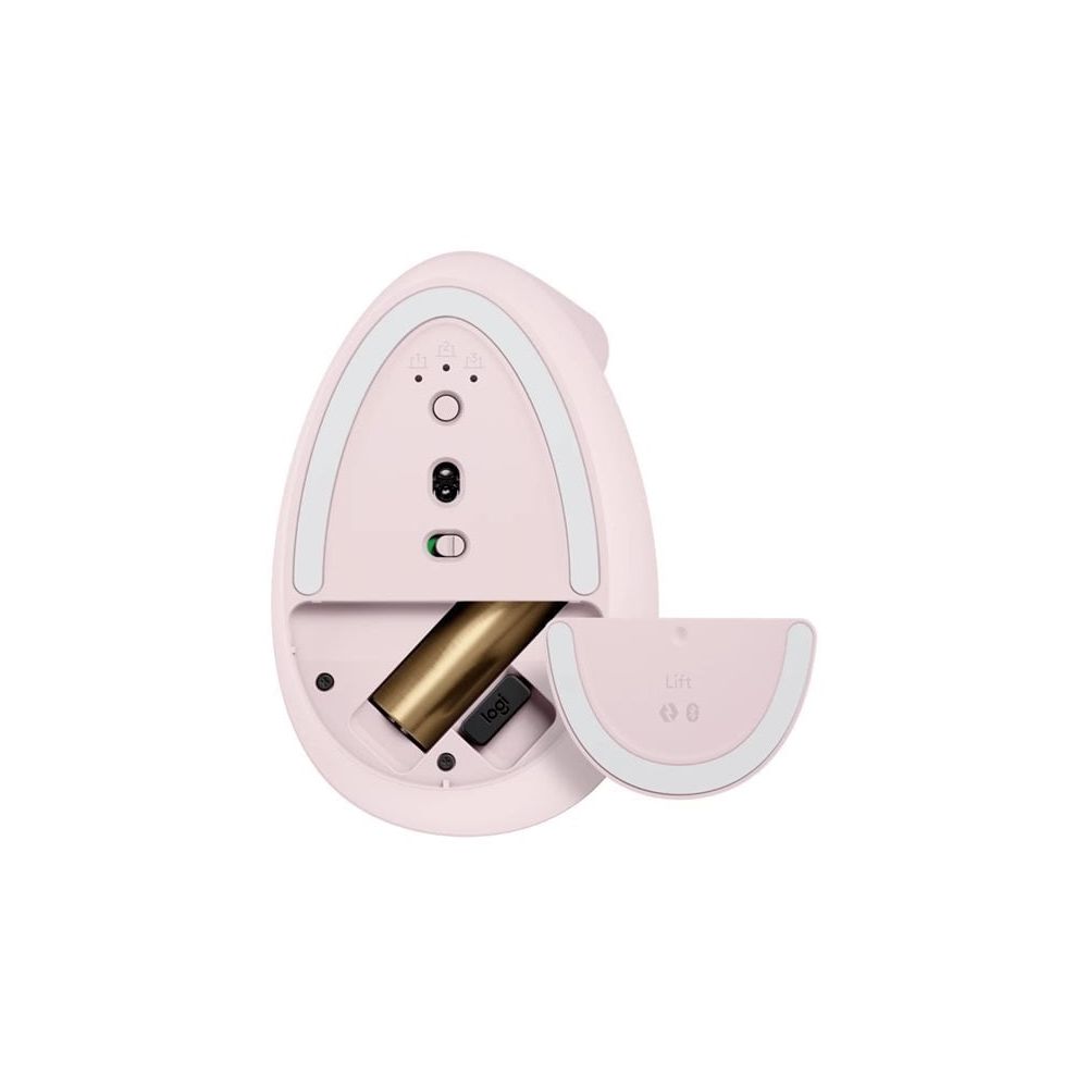 Logitech Lift Vertical Ergonomic Mouse Dark Rose - Obrázek 5