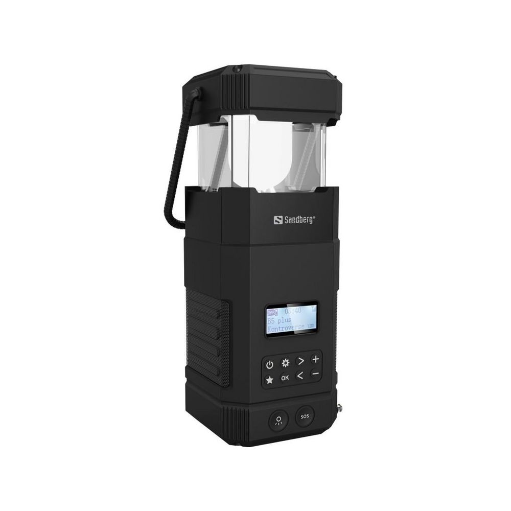 Sandberg Survivor Lantern All-in1 10000mAh, černá
