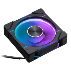 PHANTEKS D30 PWM Reverse D-RGB 120mm ventilátor, černý
