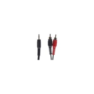 Sencor SAV 104-050 3,5 mm stereo jack - 2x Cinch/RCA konektor