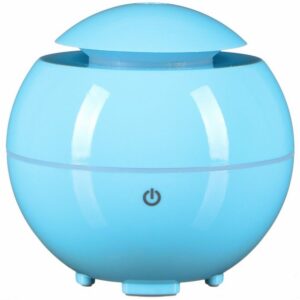 SIXTOL Aroma difuzer Globe modrý lesk 150ml