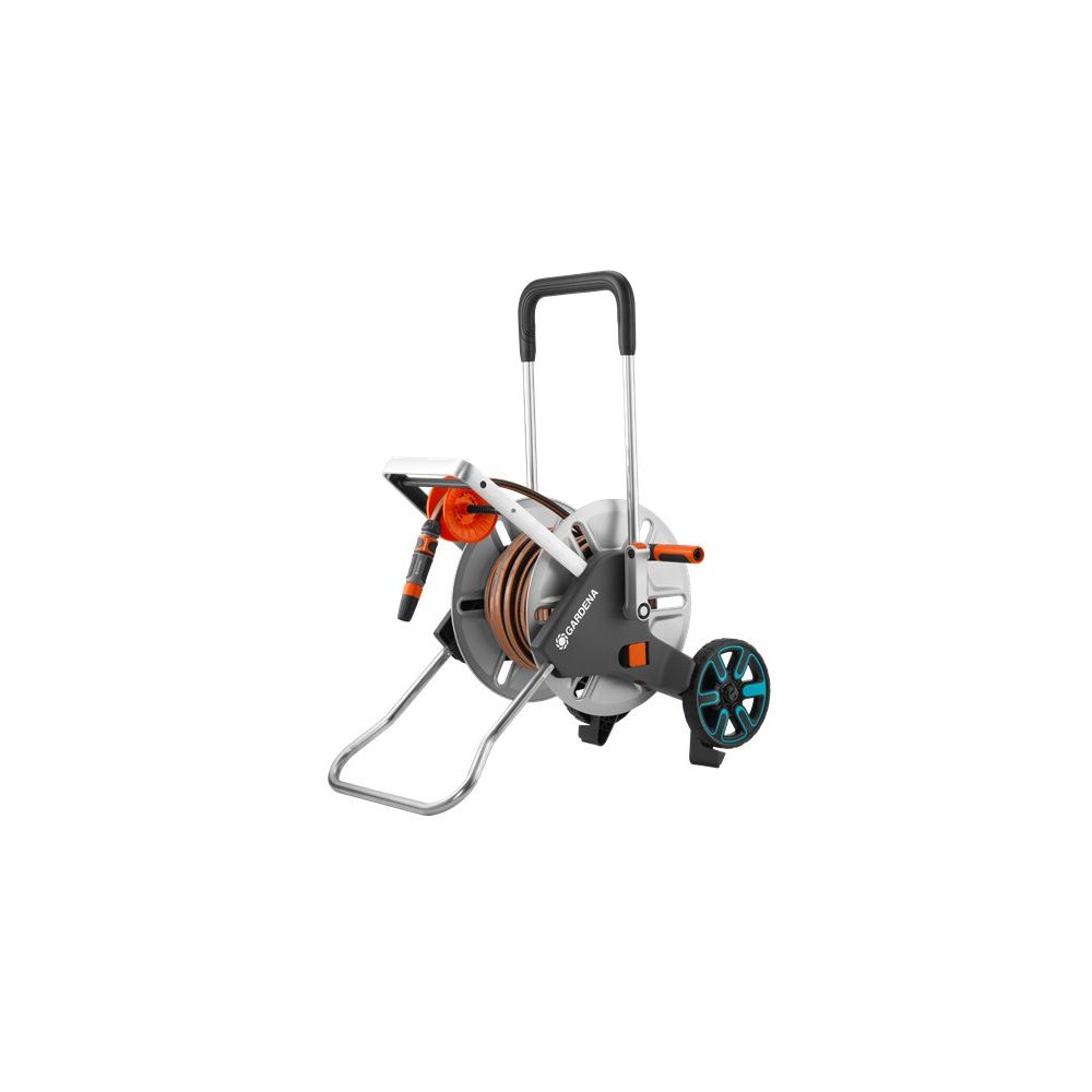Gardena 18547-20 Vozík na hadici kovový AquaRoll M Easy - sada