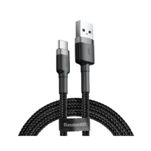 Baseus Cafule kabel USB-C 3A 1m (šedo-černý)
