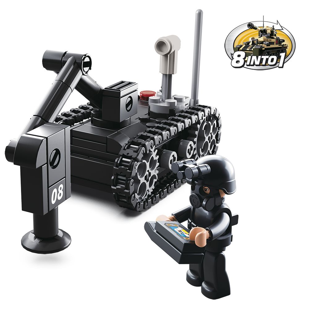 Sluban Army 8into1 M38-B0587D Detektor min
