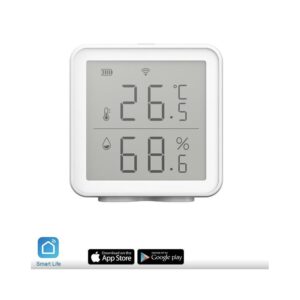 iQtech SmartLife TH01 Wi-Fi Senzor teploty a vlhkosti s displejem